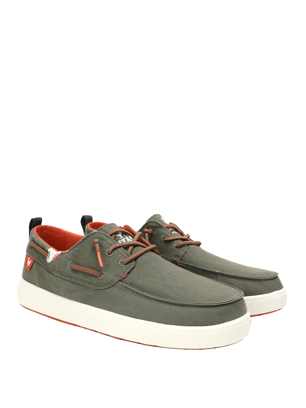 PITAS Slip-on Moc toe Uomo - Kaki modello MAUI