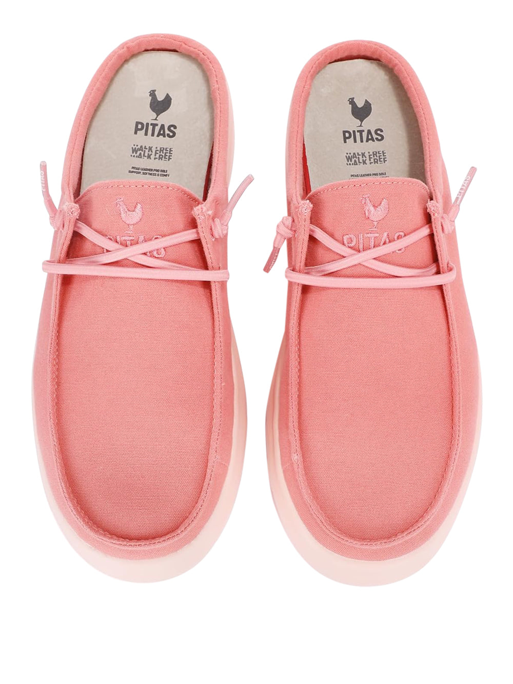 PITAS Sabot Moc toe Donna - Corallo modello MONACO