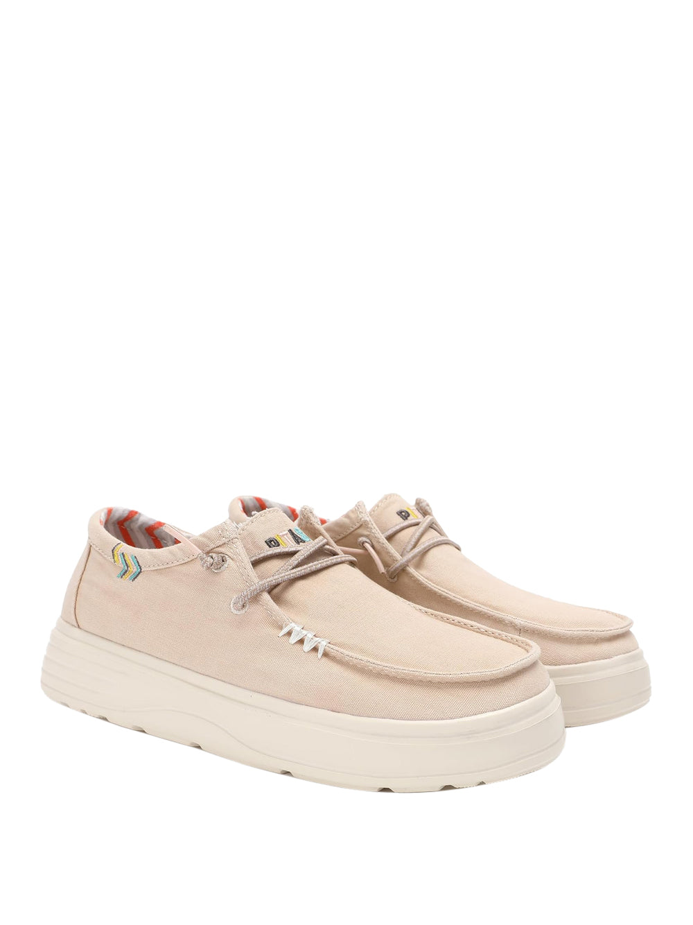 PITAS Slip-on Moc toe Donna - Beige modello NATAL