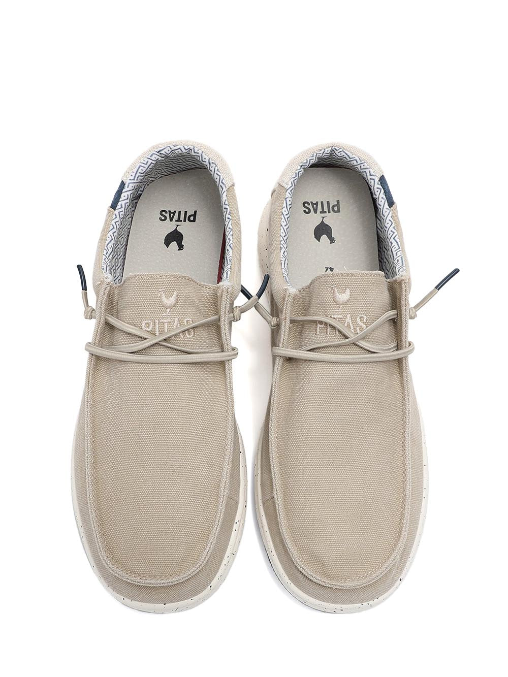 PITAS Slip-on Moc toe Uomo - Beige modello NÍAS