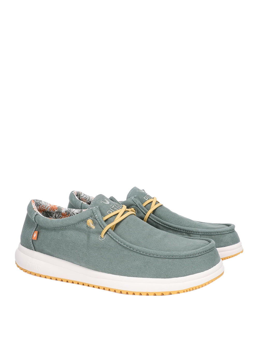 PITAS Slip-on Moc toe Uomo - Verde modello PATH