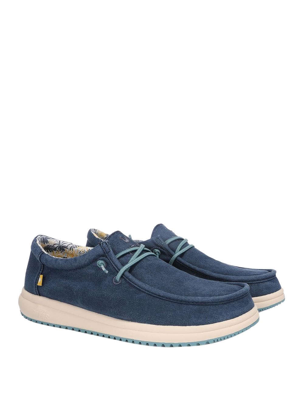 PITAS Slip-on Moc toe Uomo - Blu modello PATH