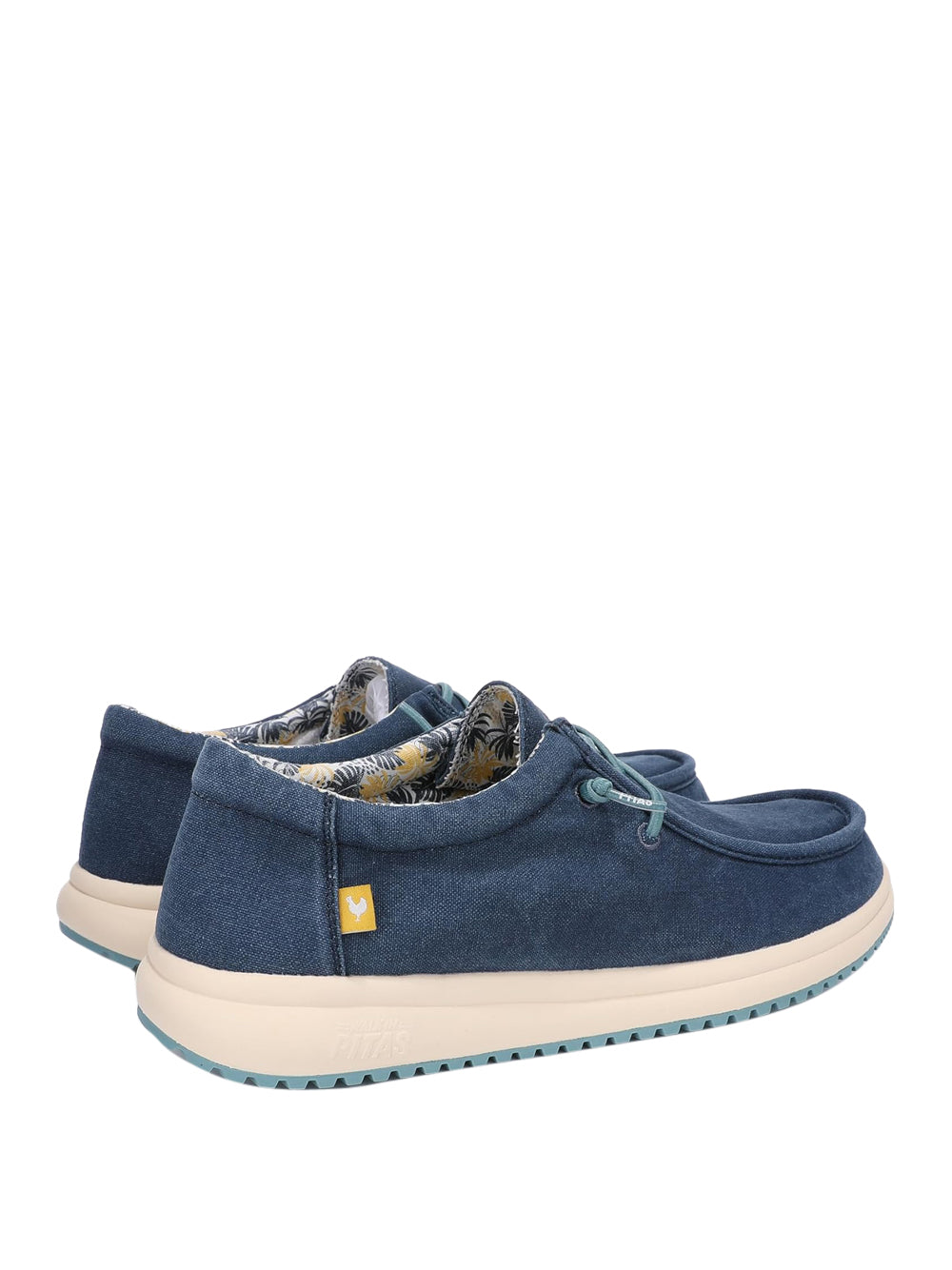 PITAS Slip-on Moc toe Uomo - Blu modello PATH
