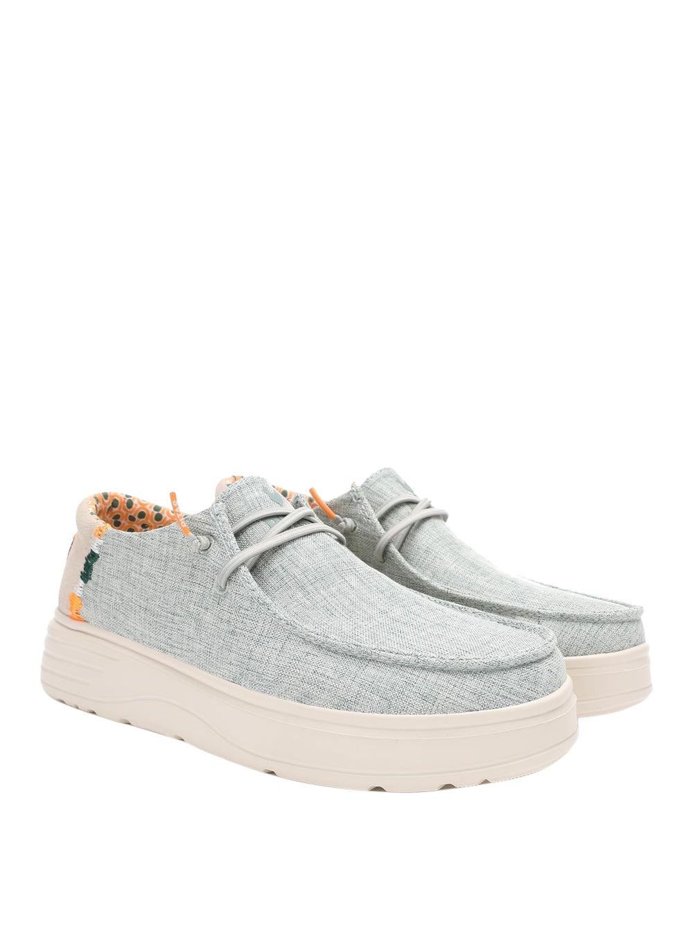 PITAS Slip-on Moc toe Donna - Verde modello POPPY