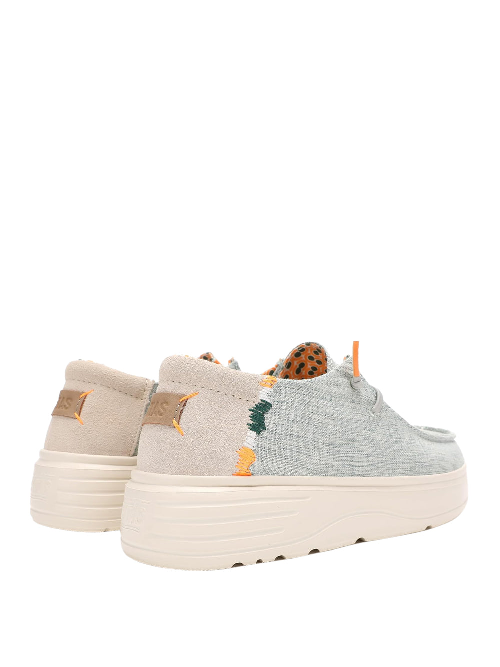 PITAS Slip-on Moc toe Donna - Verde modello POPPY