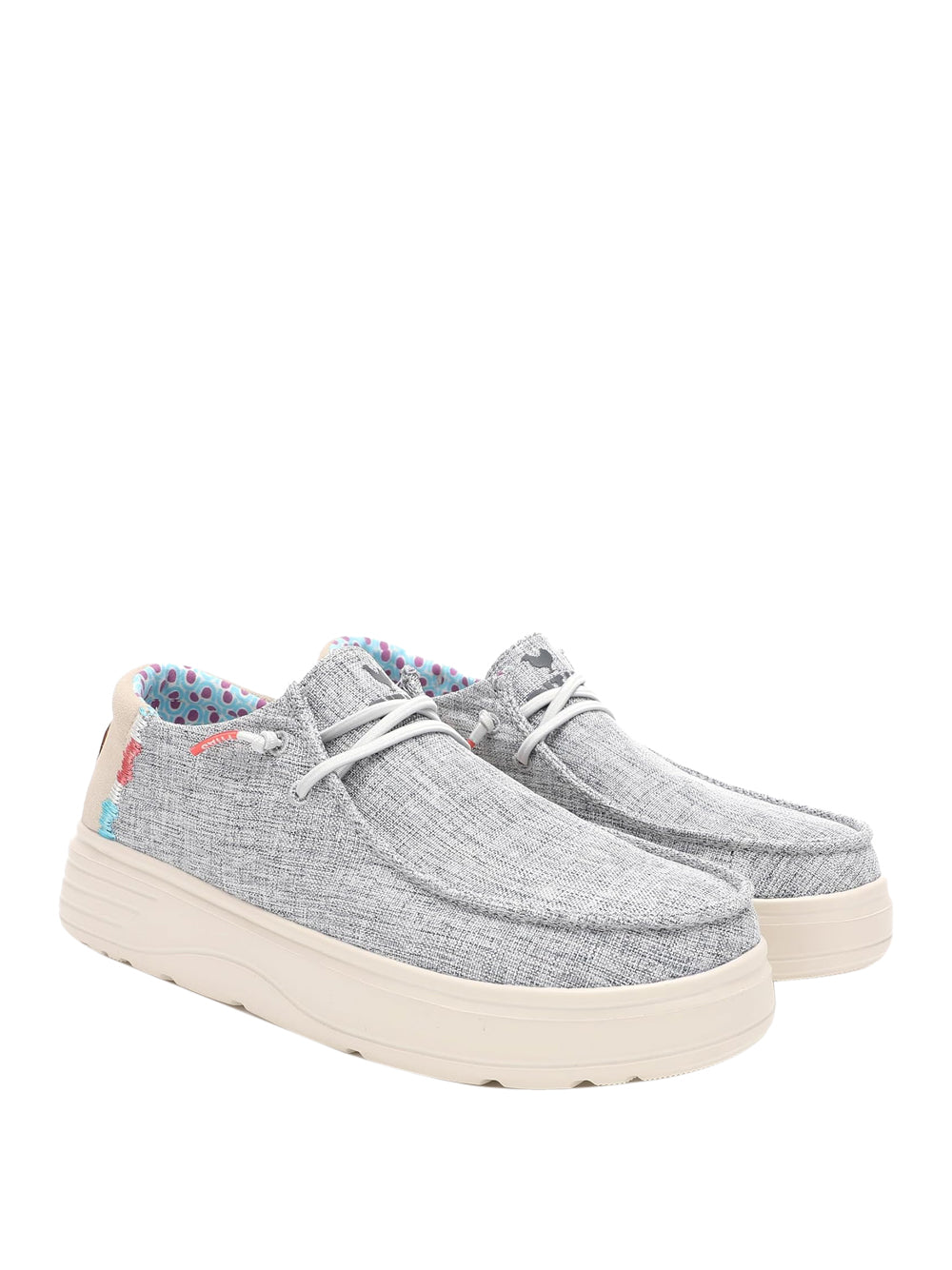 PITAS Slip-on Moc toe Donna - Blu modello POPPY