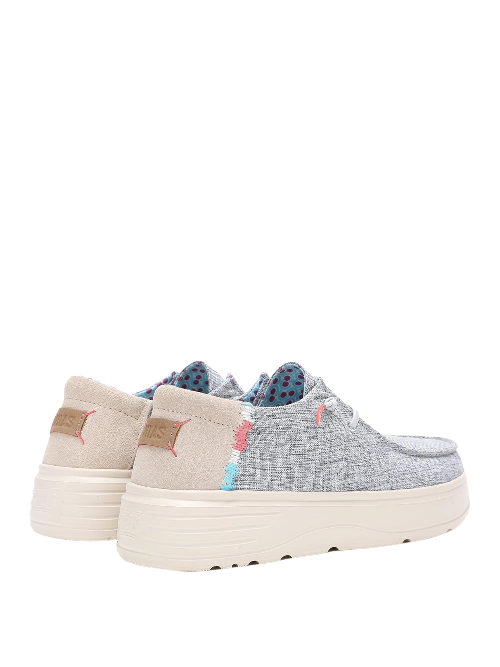 PITAS Slip-on Moc toe Donna - Blu modello POPPY