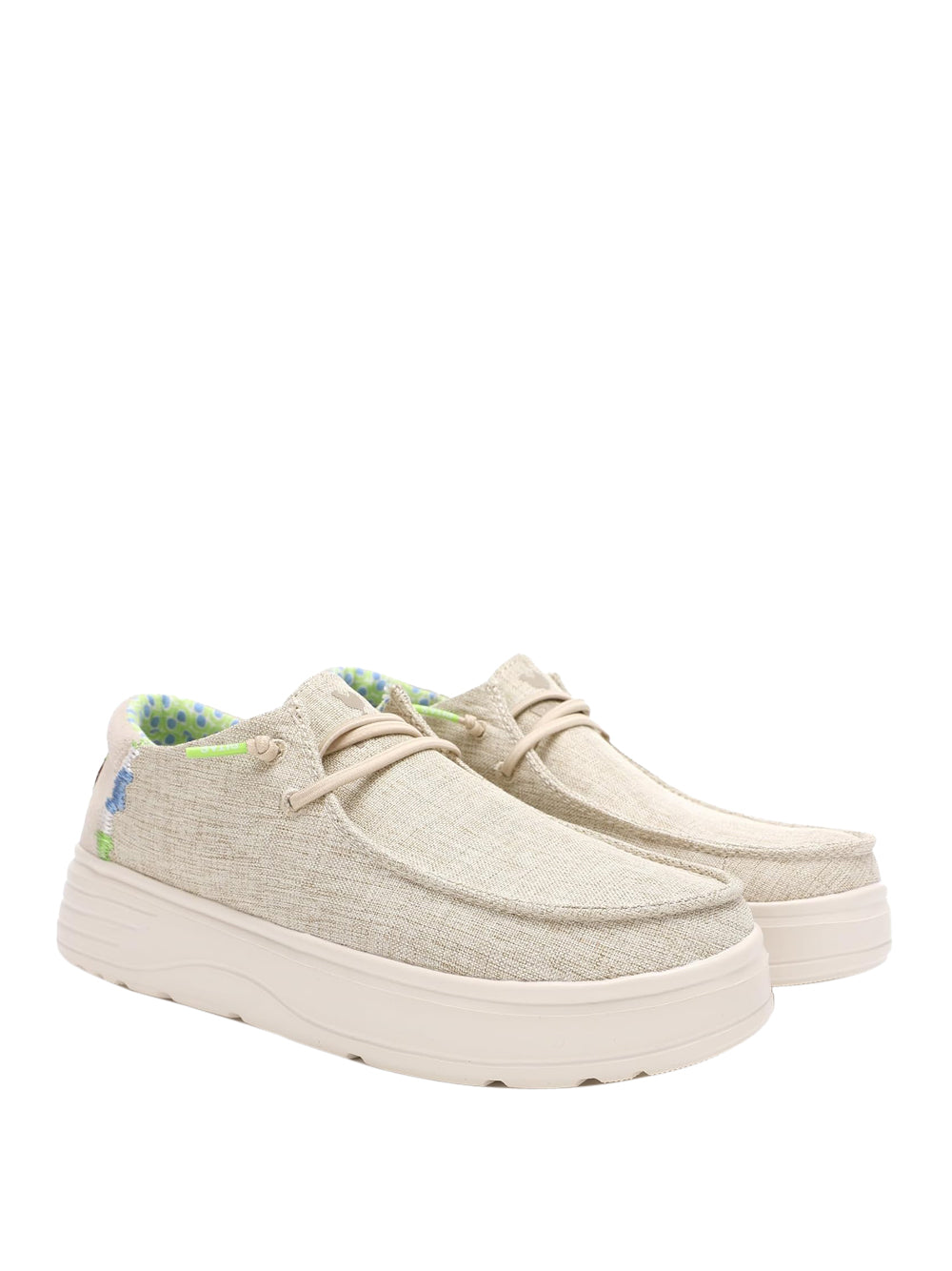 PITAS Slip-on Moc toe Donna - Beige modello POPPY