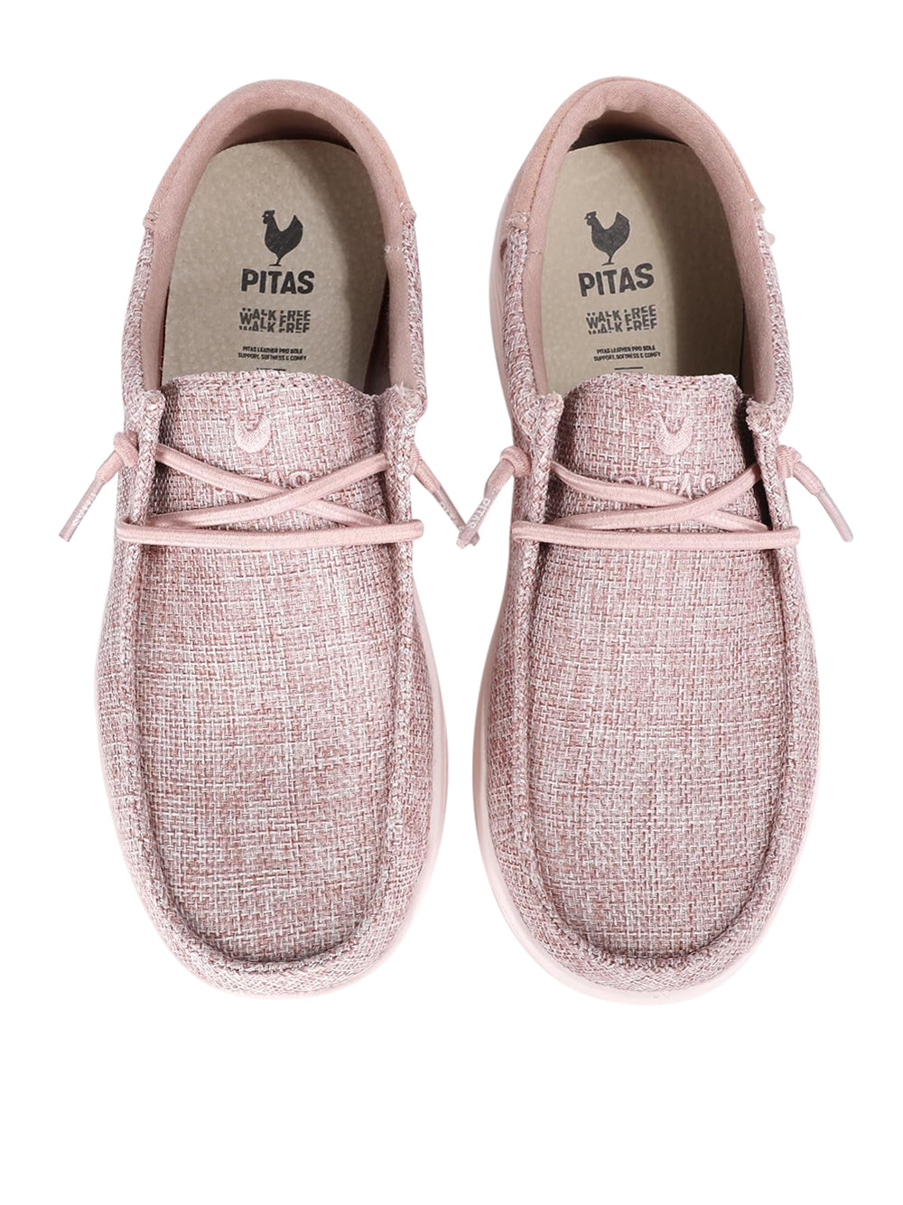 PITAS Slip-on Moc toe Donna - Rosa modello ROBIN