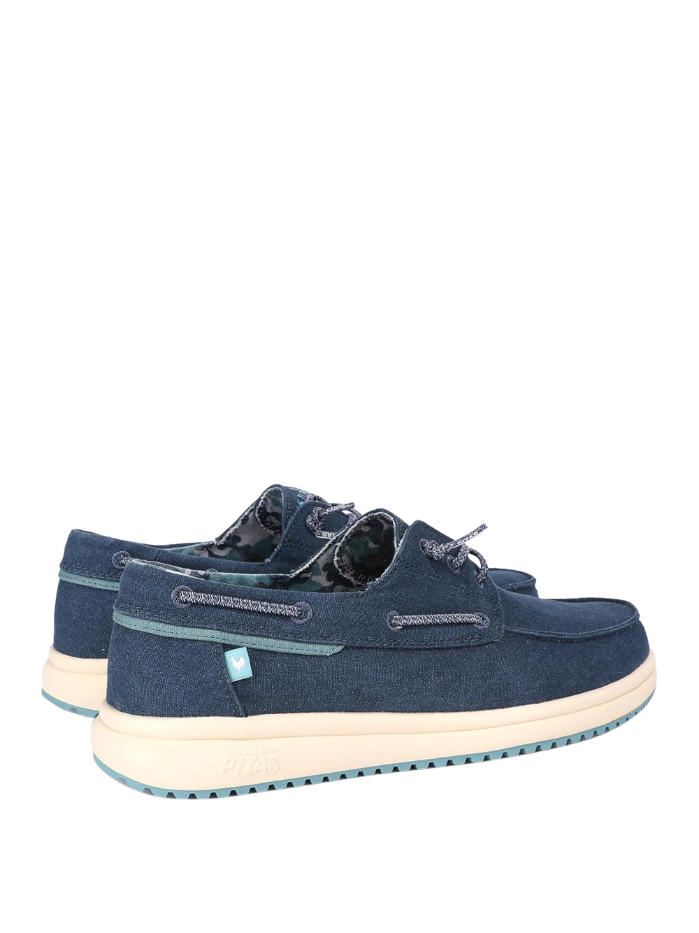 PITAS Slip-on Moc toe Uomo - Blu modello TULUM