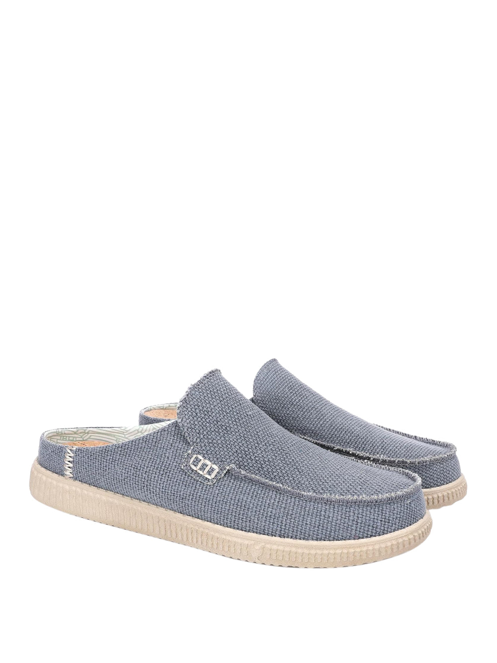 PITAS Sabot Moc toe Uomo - Azzurro modello WP150 EDDIE