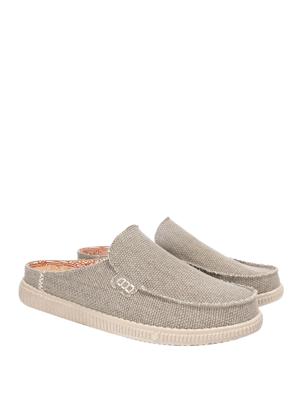 PITAS Sabot Moc toe Uomo - Taupe modello WP150 EDDIE