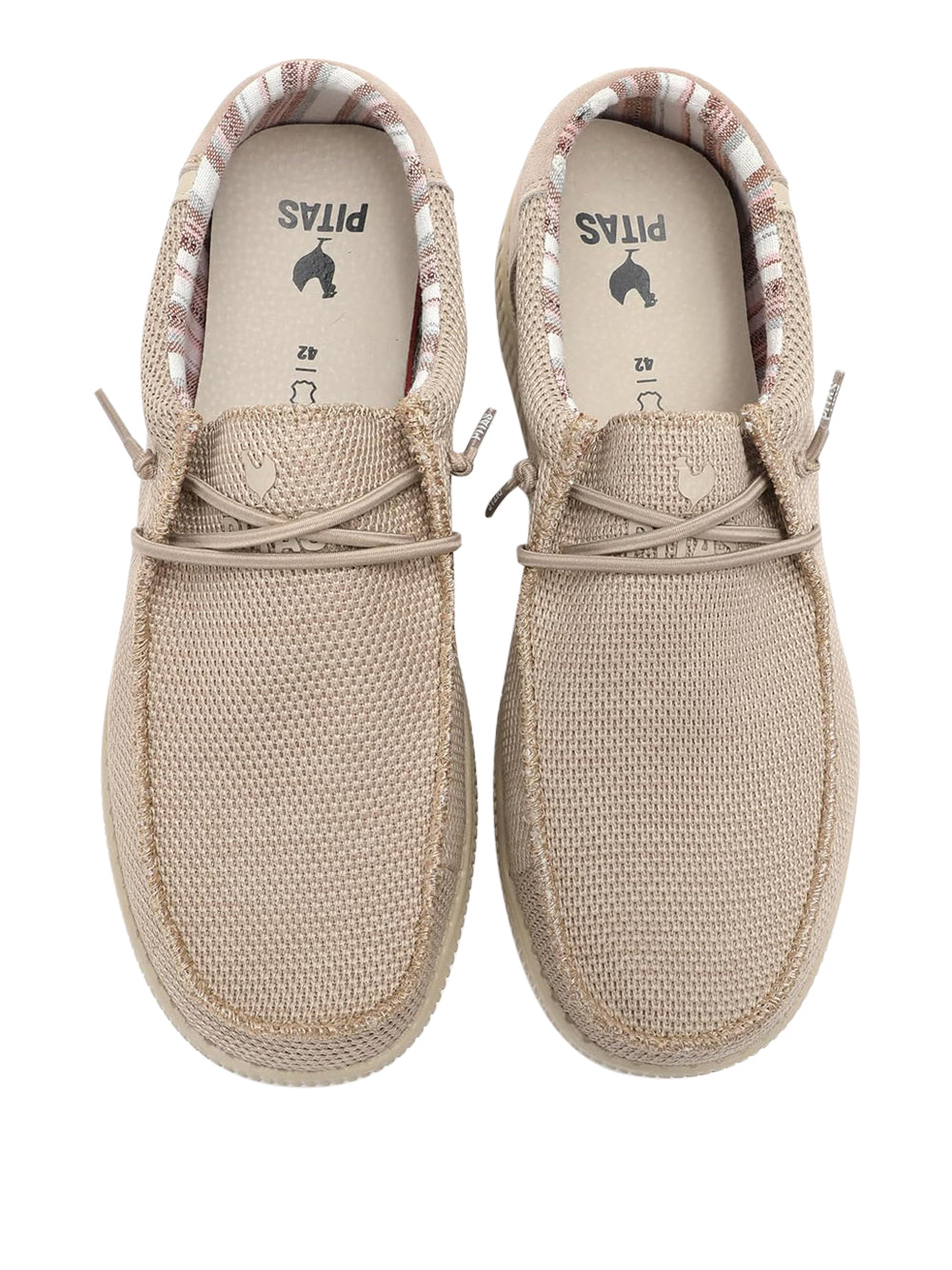PITAS Slip-on Moc toe Uomo - Beige modello WP150 LCA
