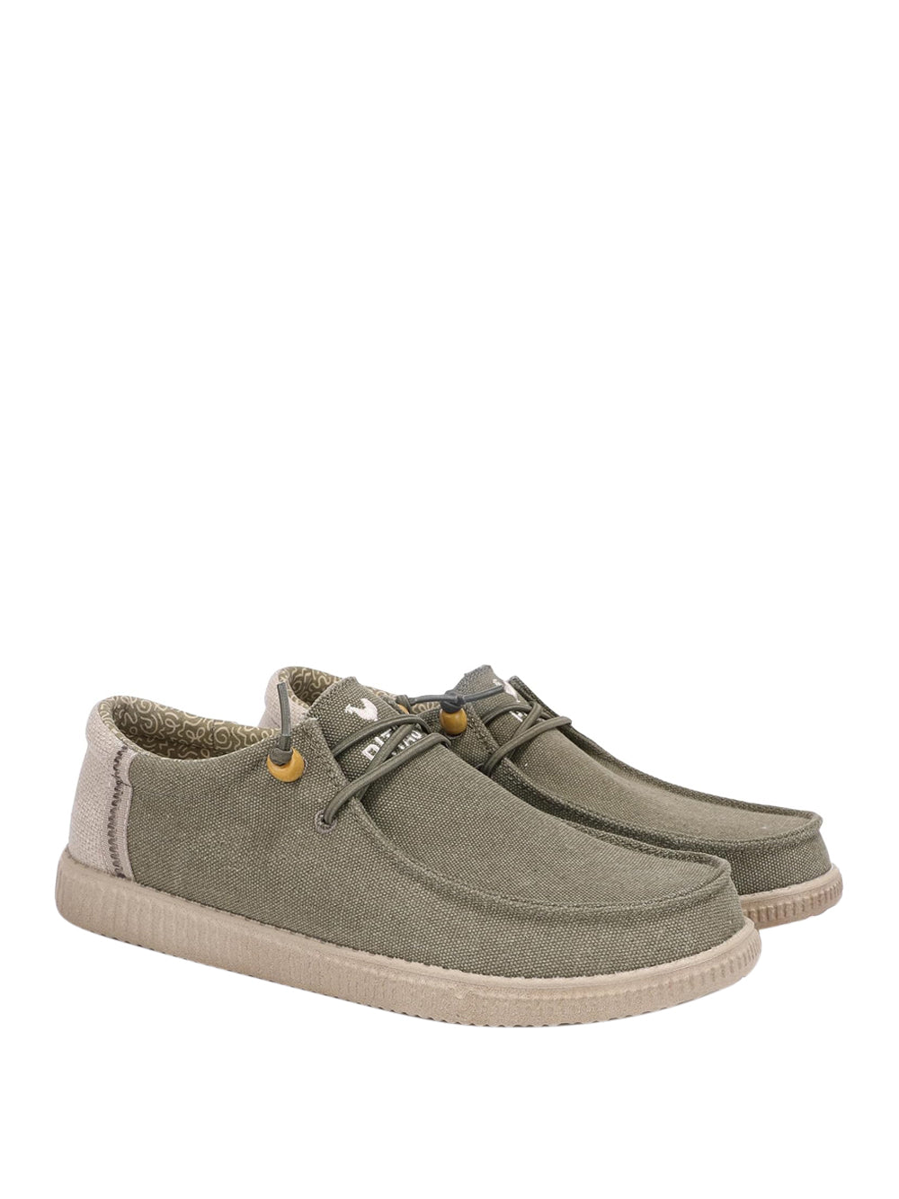 PITAS Slip-on Moc toe Uomo - Kaki modello WP150 RYAN