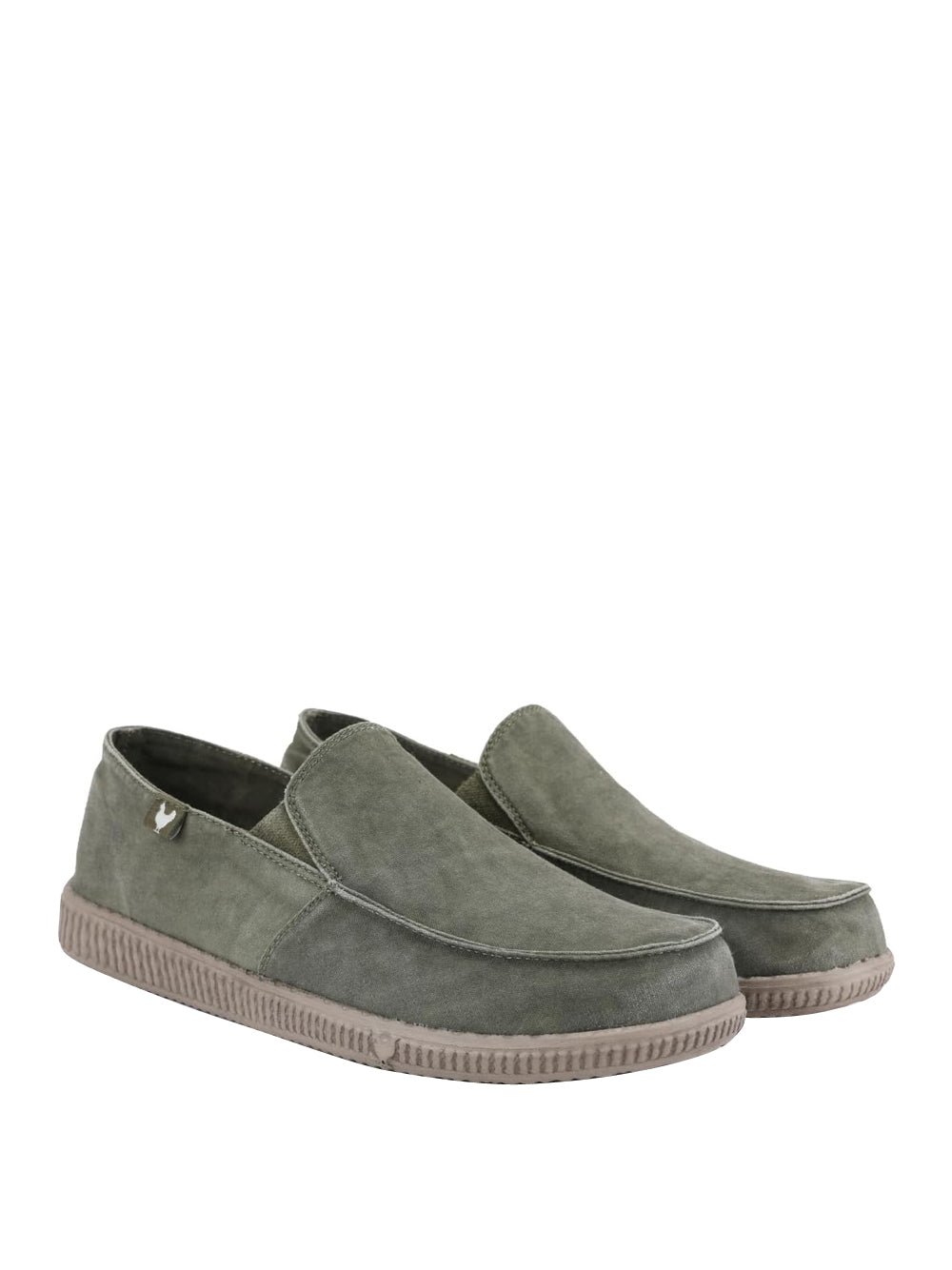 PITAS Slip-on Moc toe Uomo - Kaki modello WP150 SOW