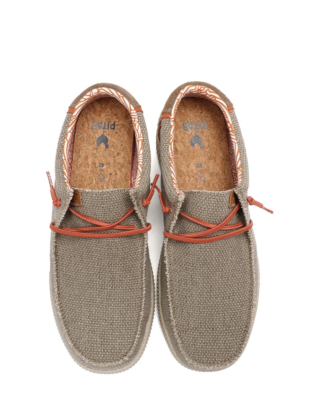 PITAS Slip-on Moc toe Uomo - Taupe modello WP150 SVE
