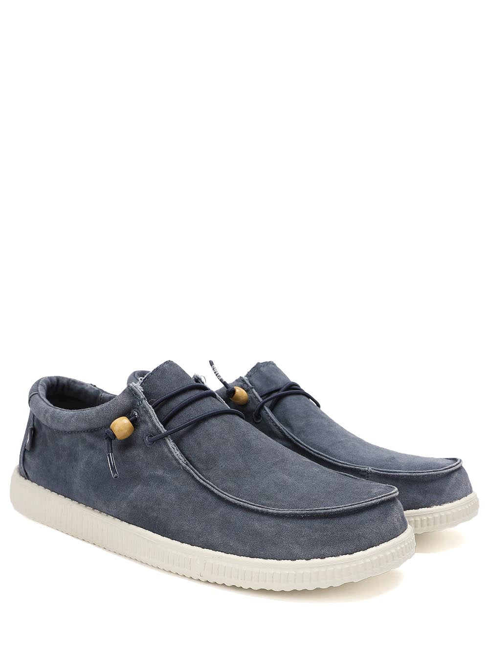 PITAS Slip-on Moc toe Uomo - Blu modello WP150 WLW