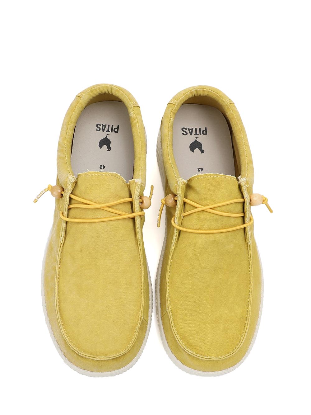 PITAS Slip-on Moc toe Uomo - Senape modello WP150 WLW