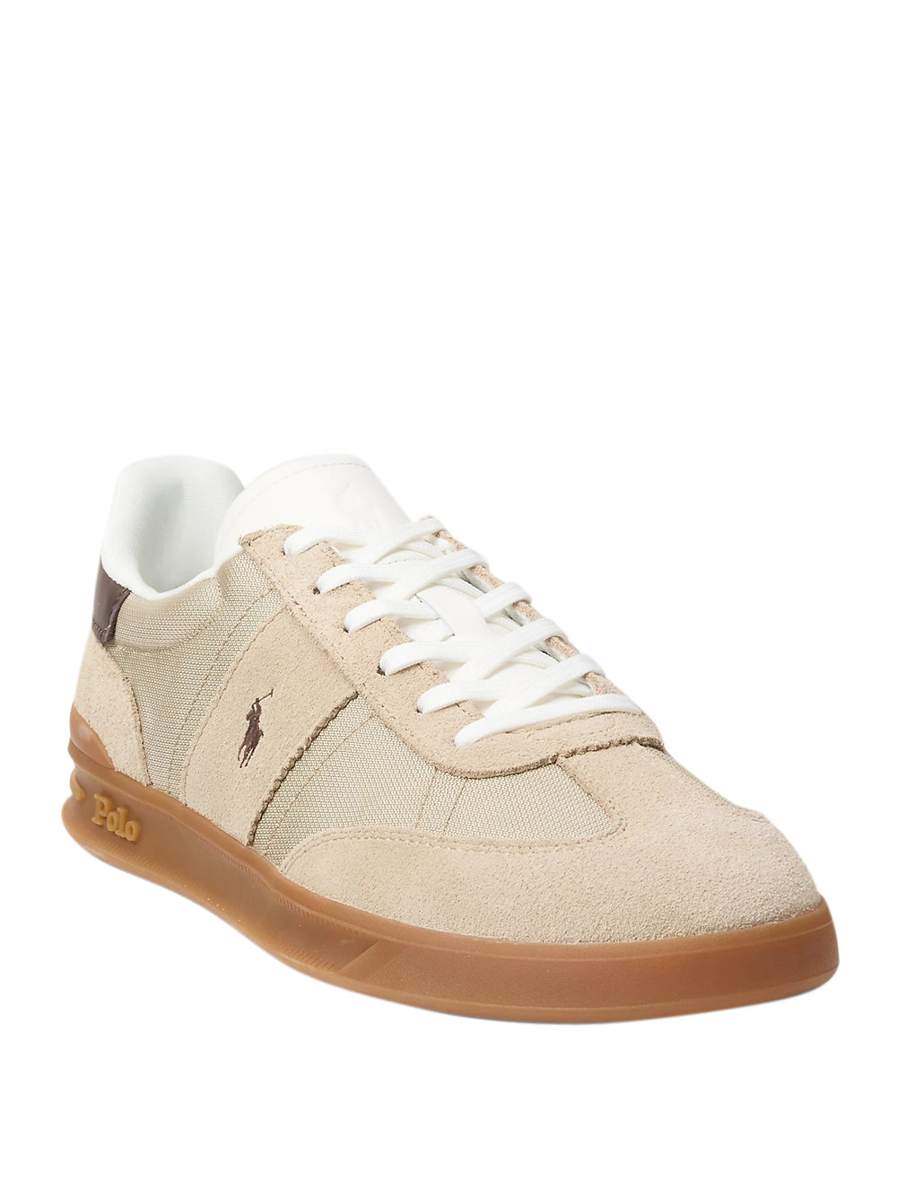 POLO RALPH LAUREN Sneakers Uomo - Beige modello 809P09761004