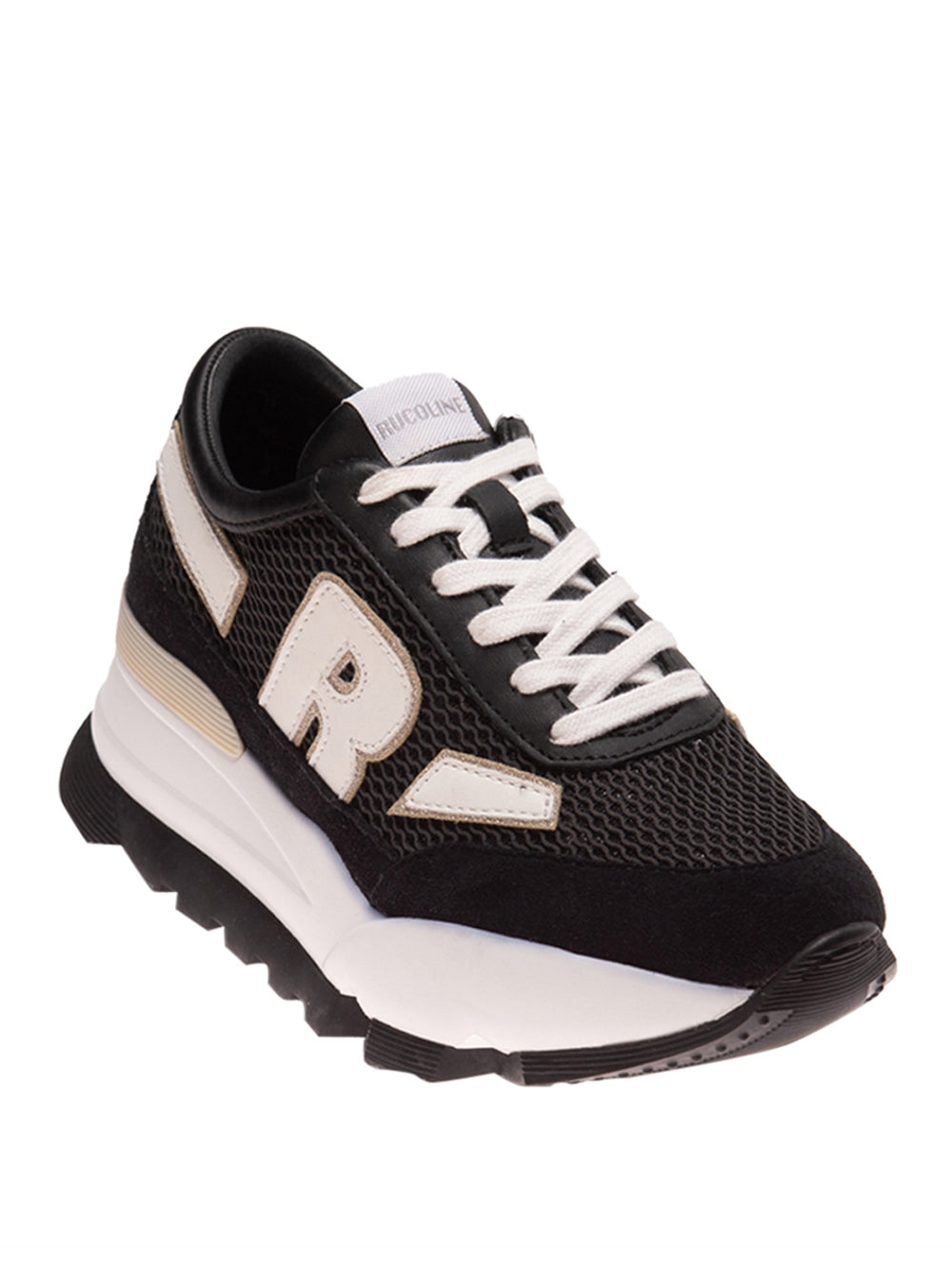 RUCOLINE Sneakers platform Donna - Nero modello AKI
