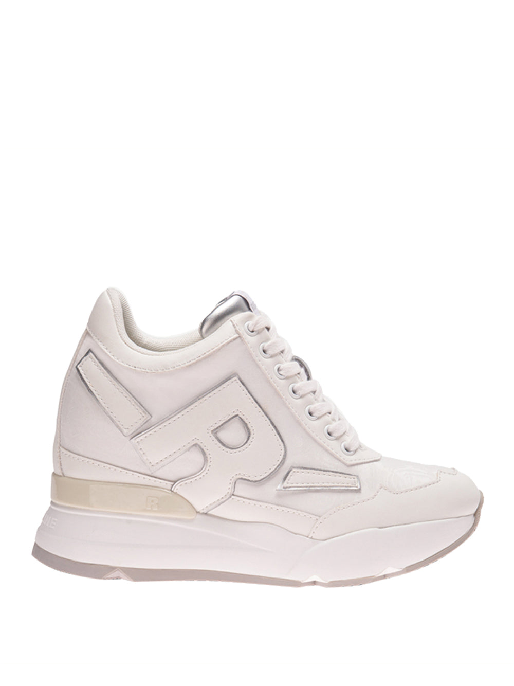 RUCOLINE Sneakers con zeppa Donna - Bianco modello R-EVOLVE