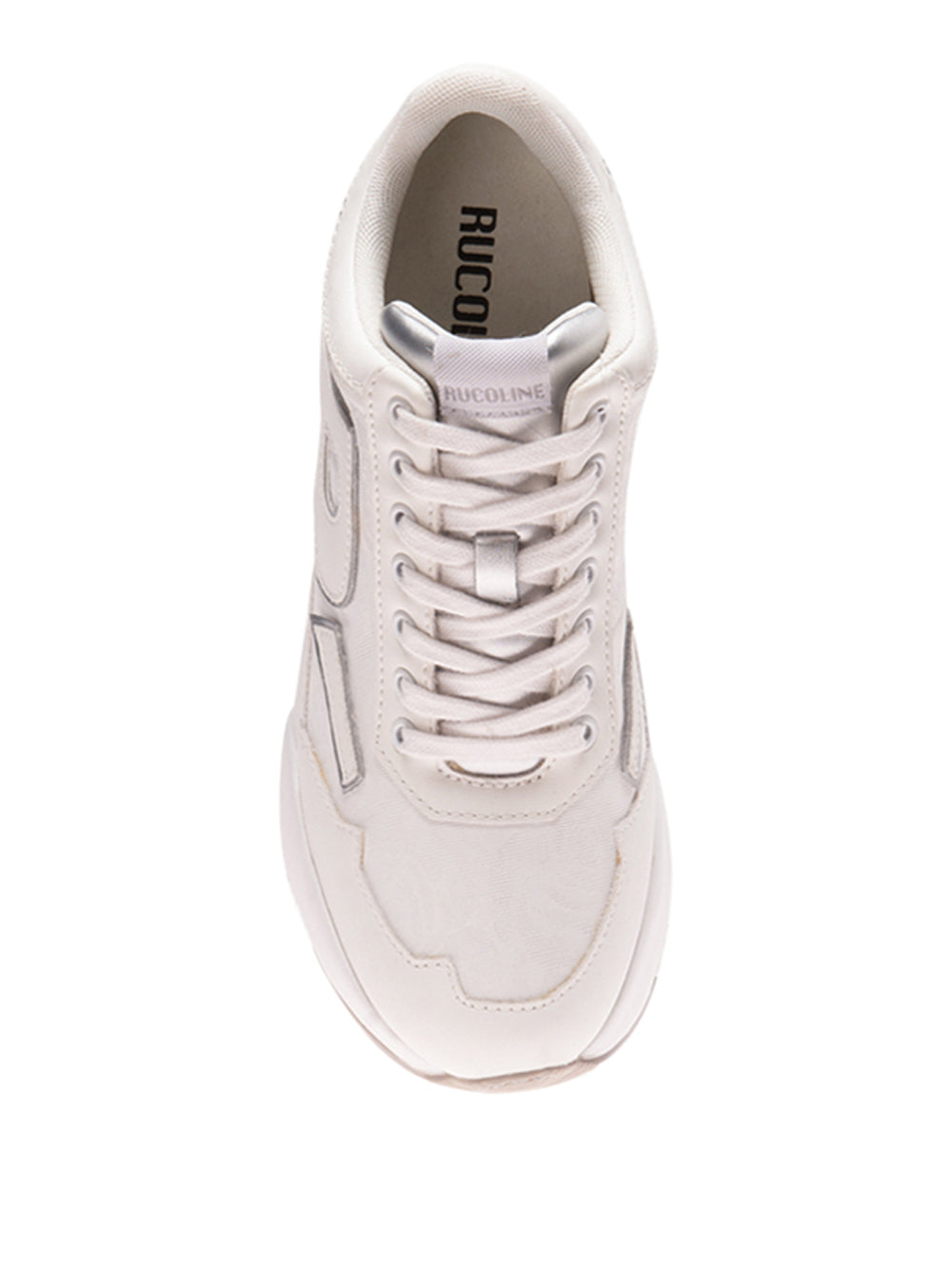 RUCOLINE Sneakers con zeppa Donna - Bianco modello R-EVOLVE