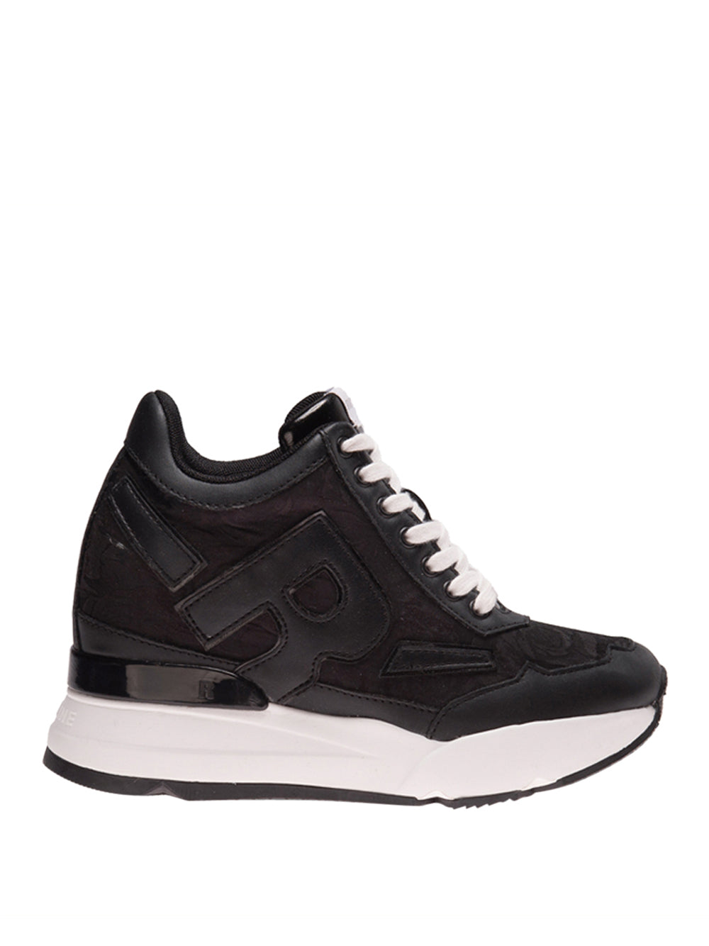 RUCOLINE Sneakers con zeppa Donna - Nero modello R-EVOLVE