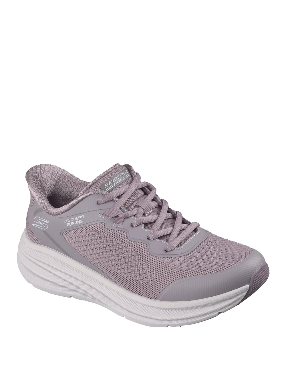 SKECHERS Sneakers slip-in Donna - Beige modello 117756