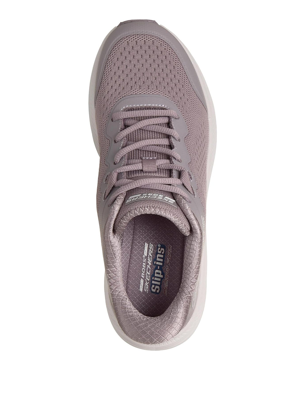 SKECHERS Sneakers slip-in Donna - Beige modello 117756