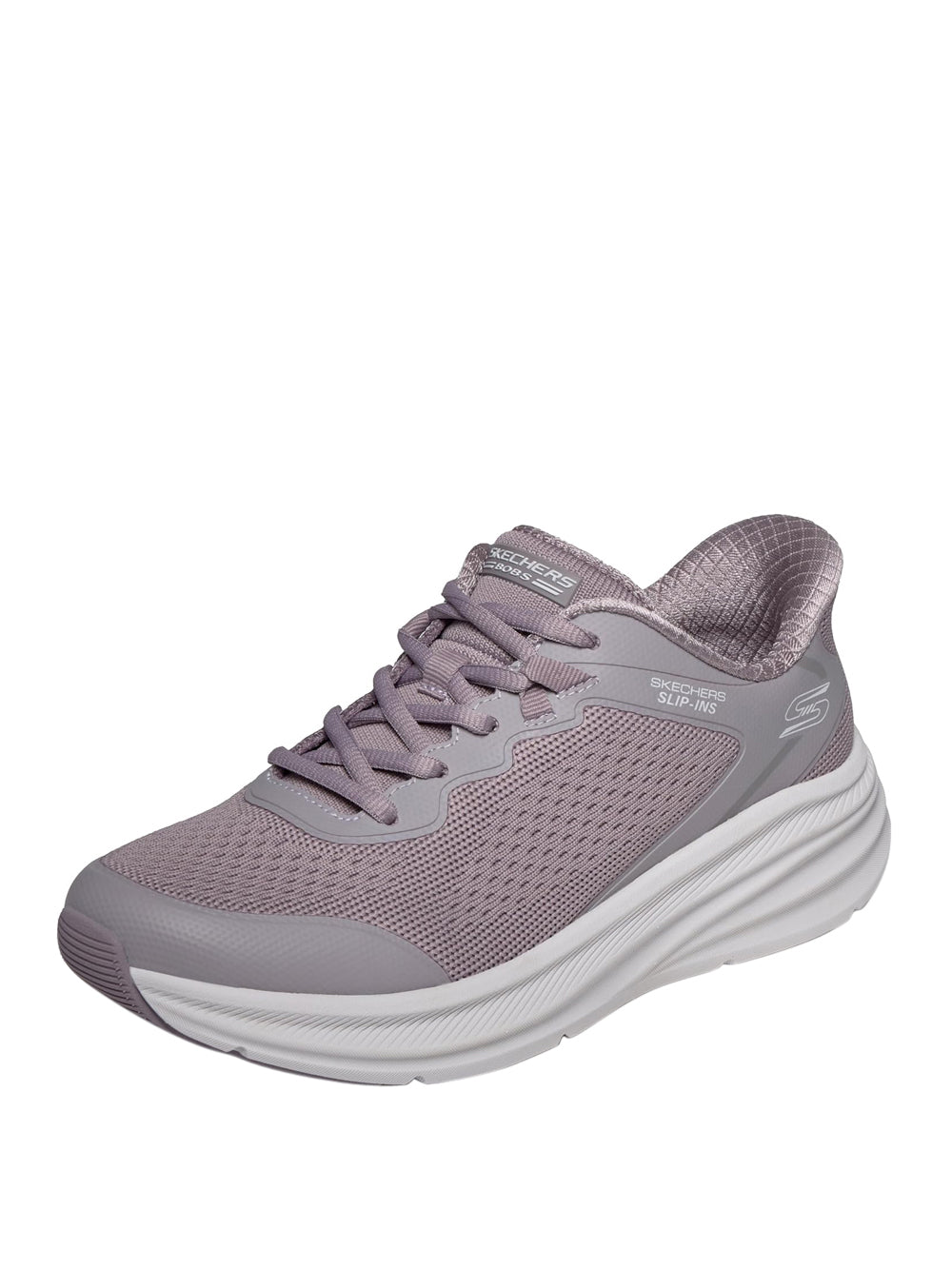 SKECHERS Sneakers slip-in Donna - Beige modello 117756