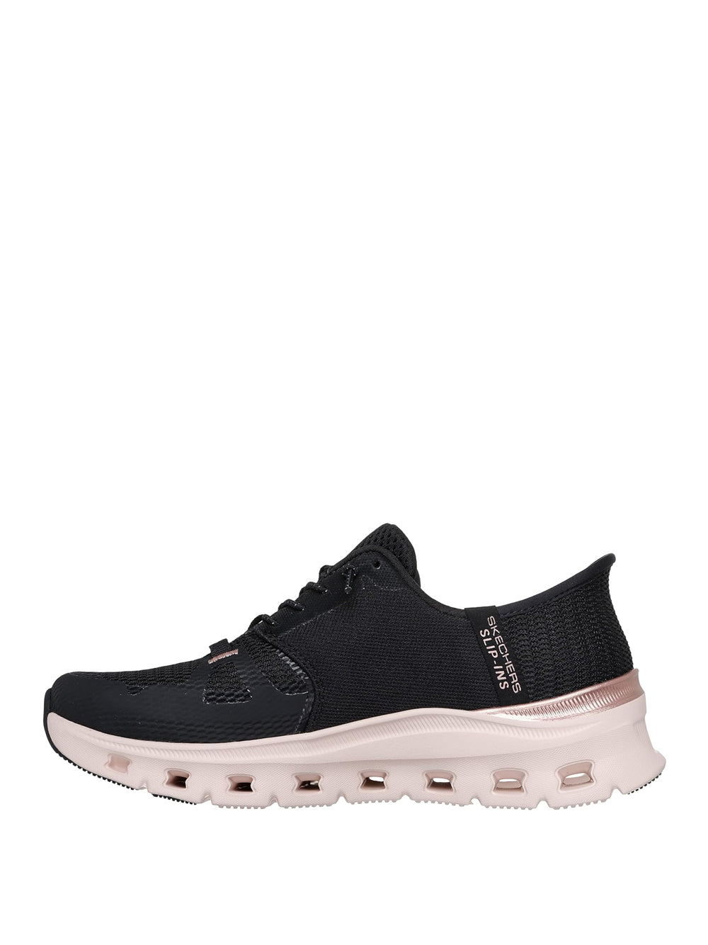 SKECHERS Sneakers slip-in Donna - Nero modello 150438