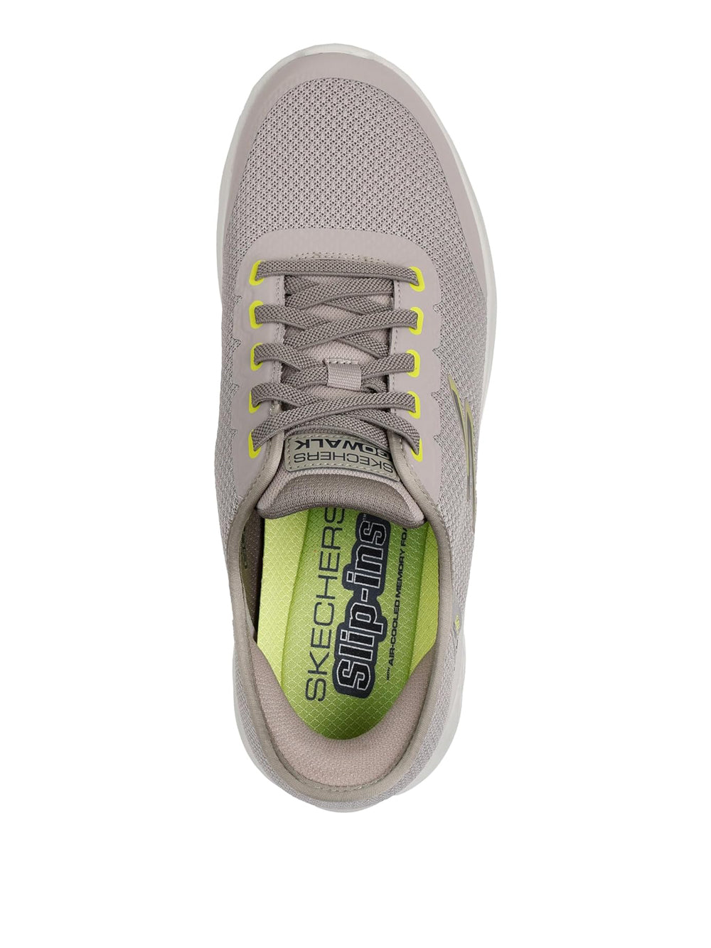 SKECHERS Sneakers slip-in Uomo - Beige modello 216332