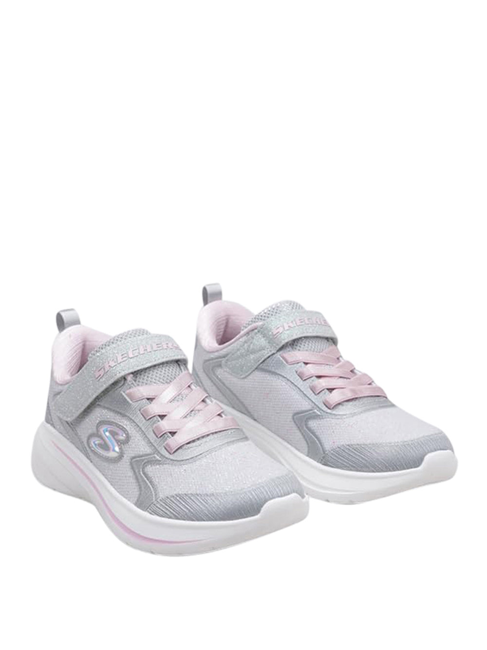 SKECHERS Sneakers con strappi Bambino - Grigio modello 303557L