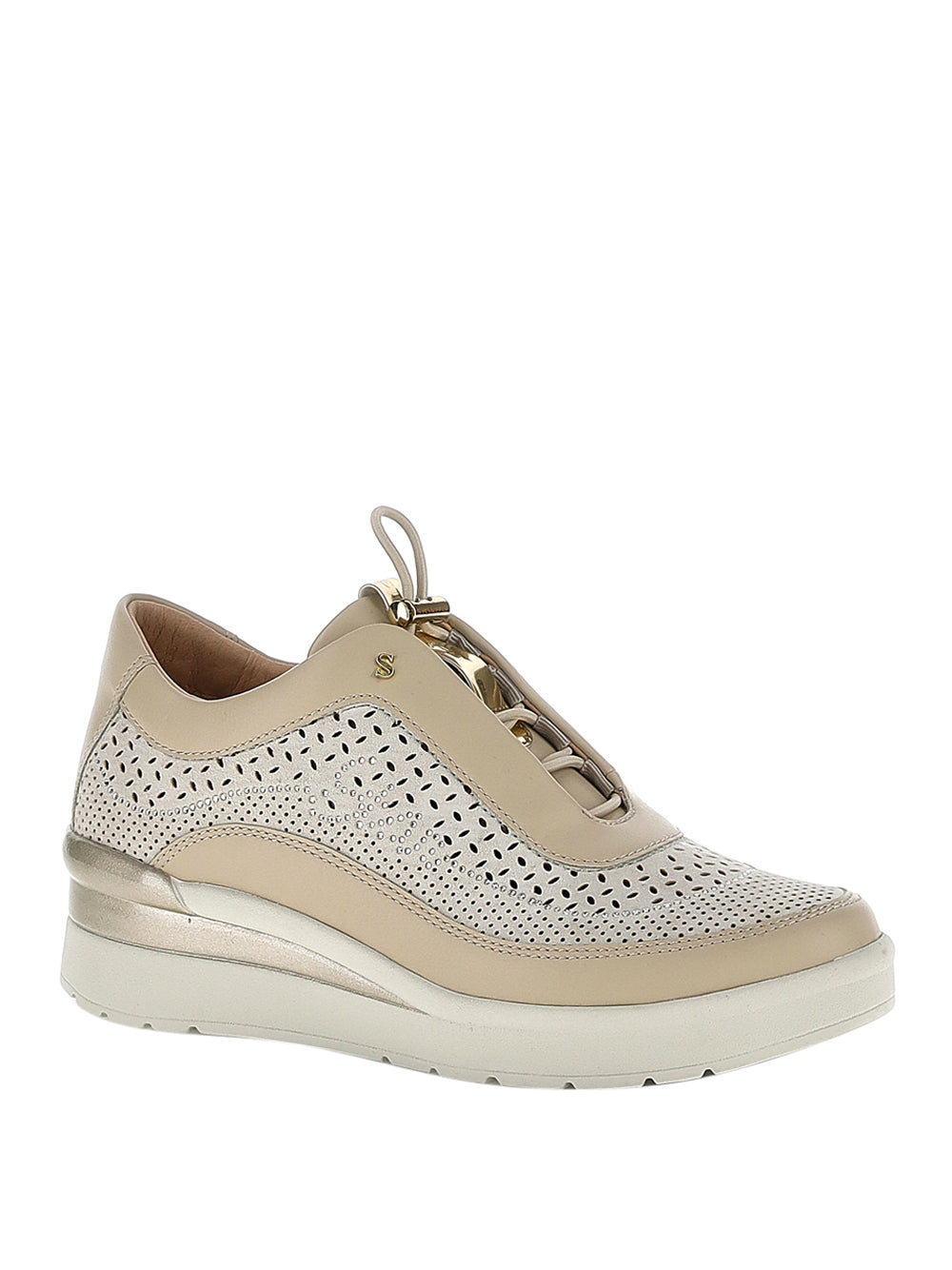 STONEFLY Sneakers con zeppa Donna - Beige modello 223606