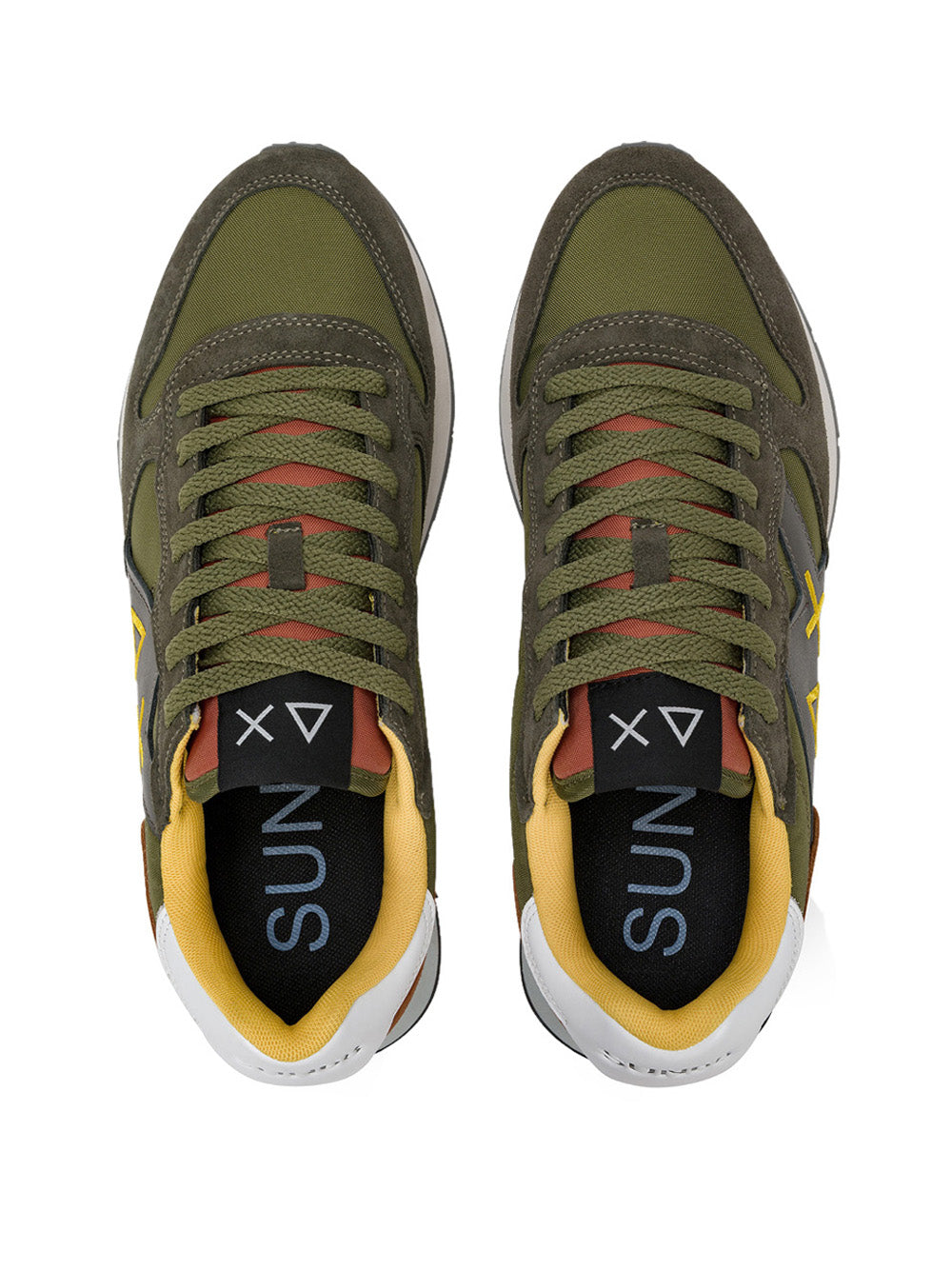 SUN68 Sneakers Uomo - Verde modello Z36115