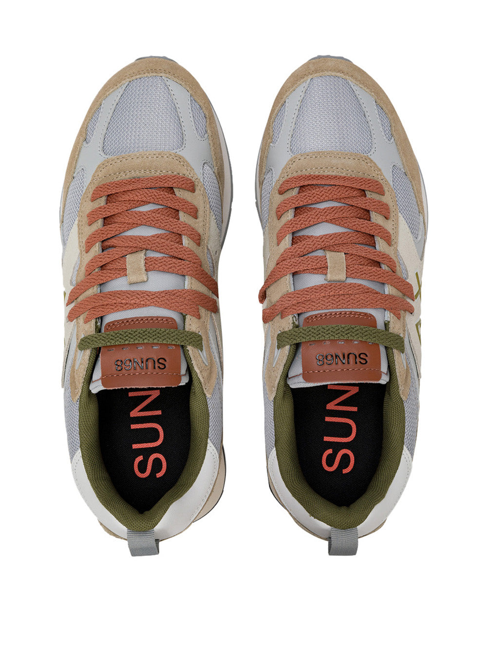 SUN68 Sneakers Uomo - Beige modello Z36118