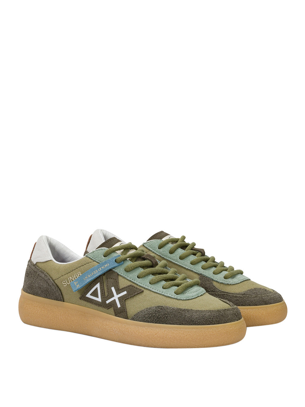 SUN68 Sneakers Uomo - Verde modello Z36149