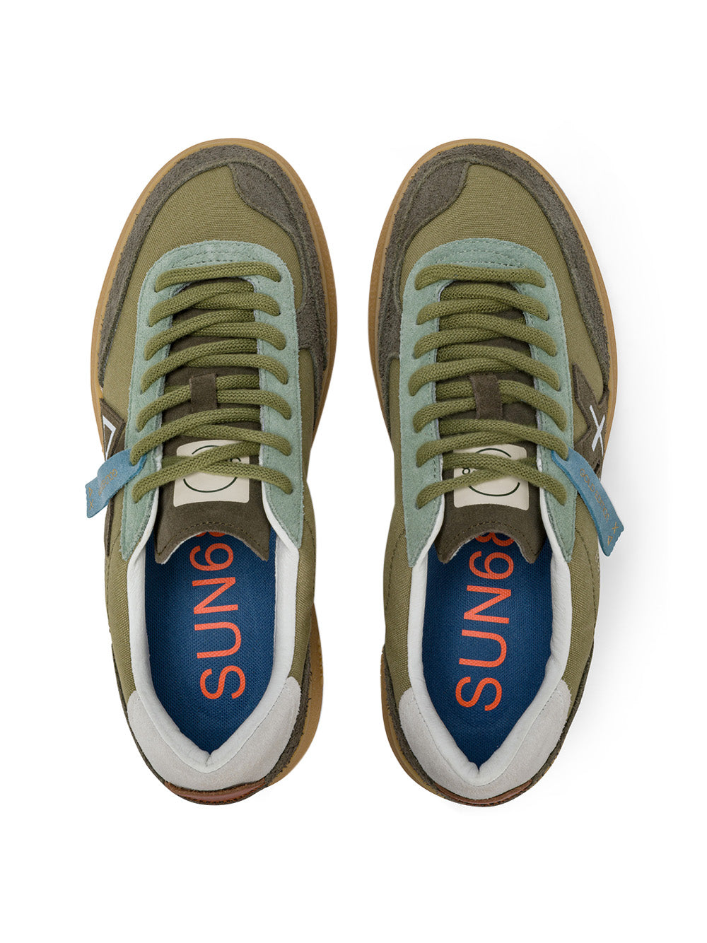 SUN68 Sneakers Uomo - Verde modello Z36149