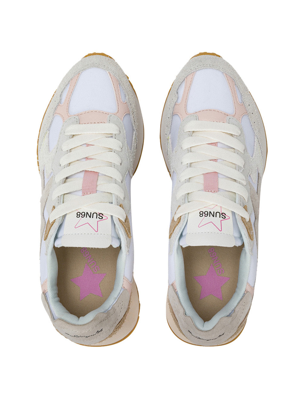 SUN68 Sneakers Donna - Bianco modello Z36215