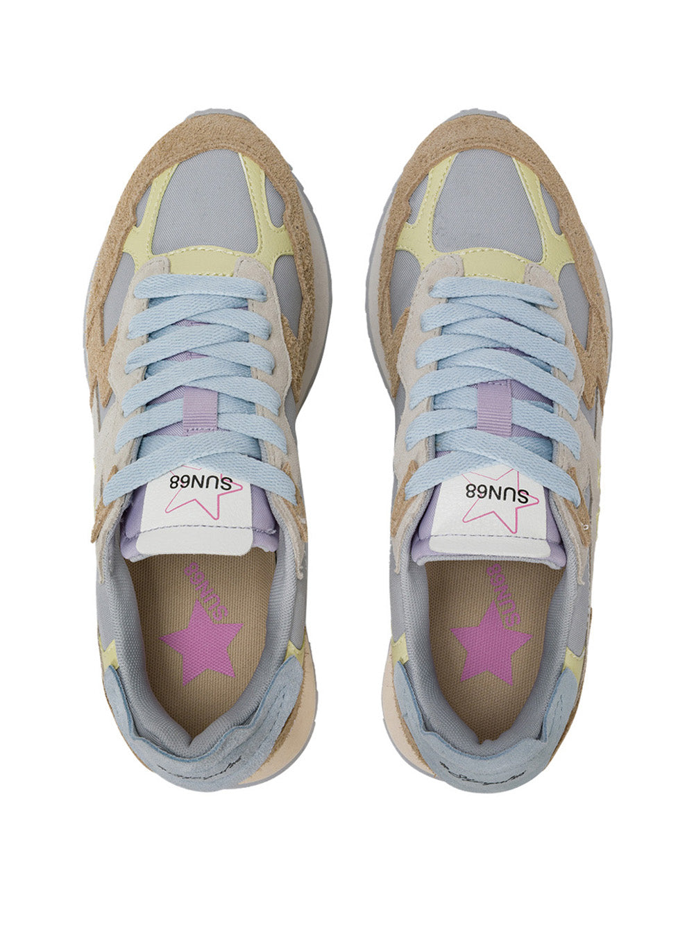 SUN68 Sneakers Donna - Grigio modello Z36215