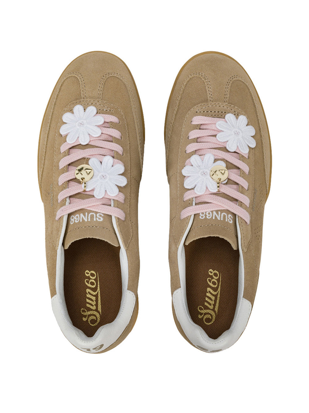SUN68 Sneakers Donna - Beige modello Z36248