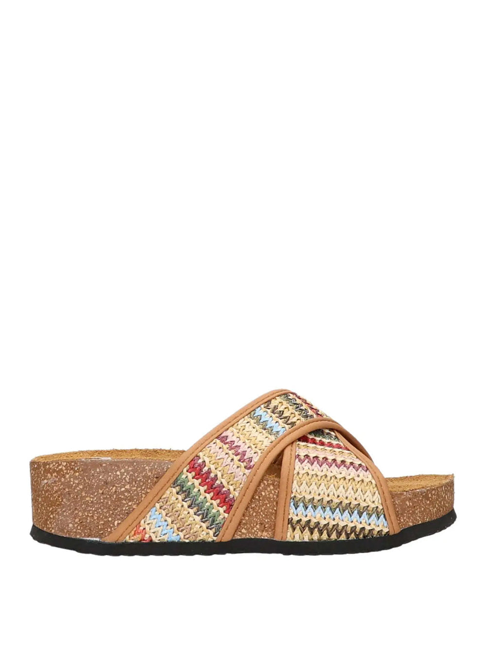 SUPERGA Sandali slippers Donna - Cuoio modello S31Y803