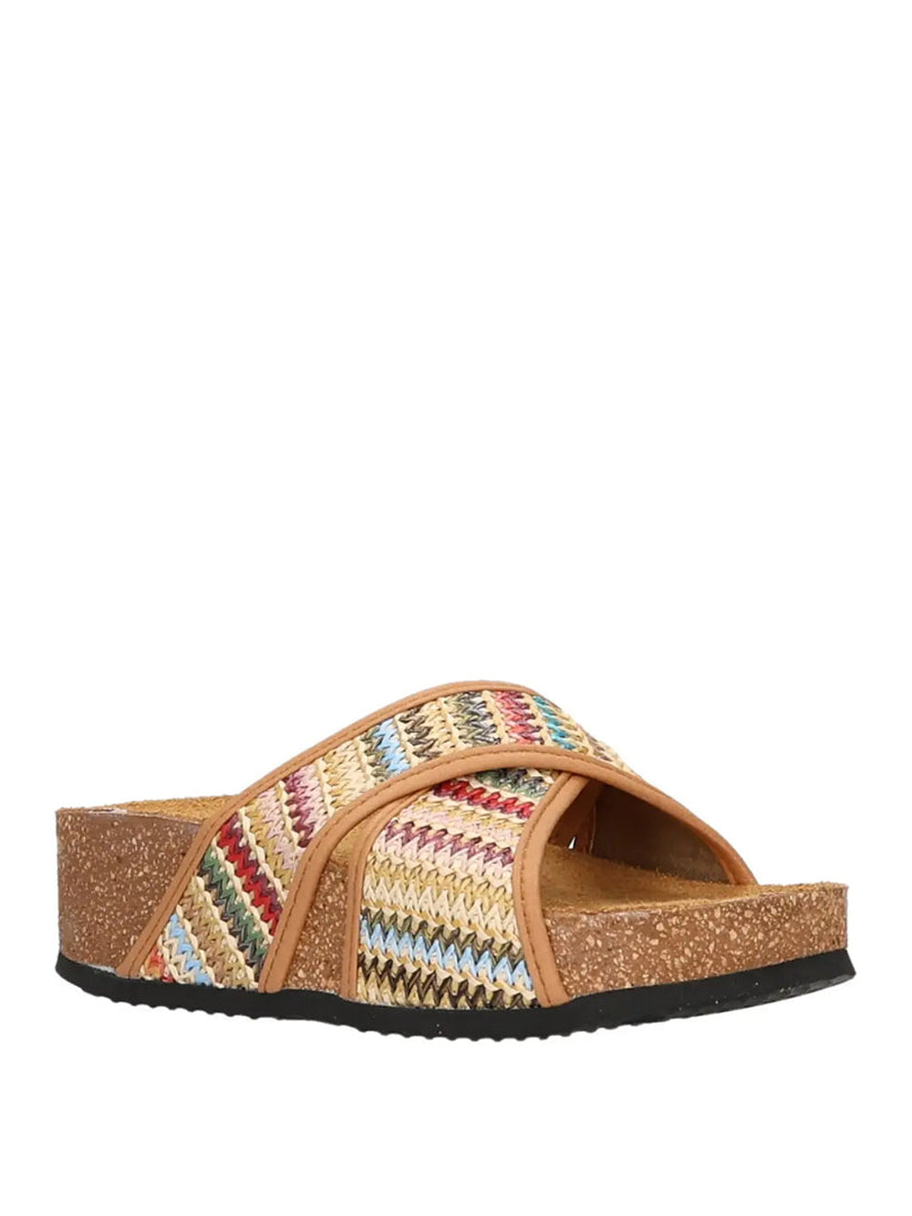 SUPERGA Sandali slippers Donna - Cuoio modello S31Y803
