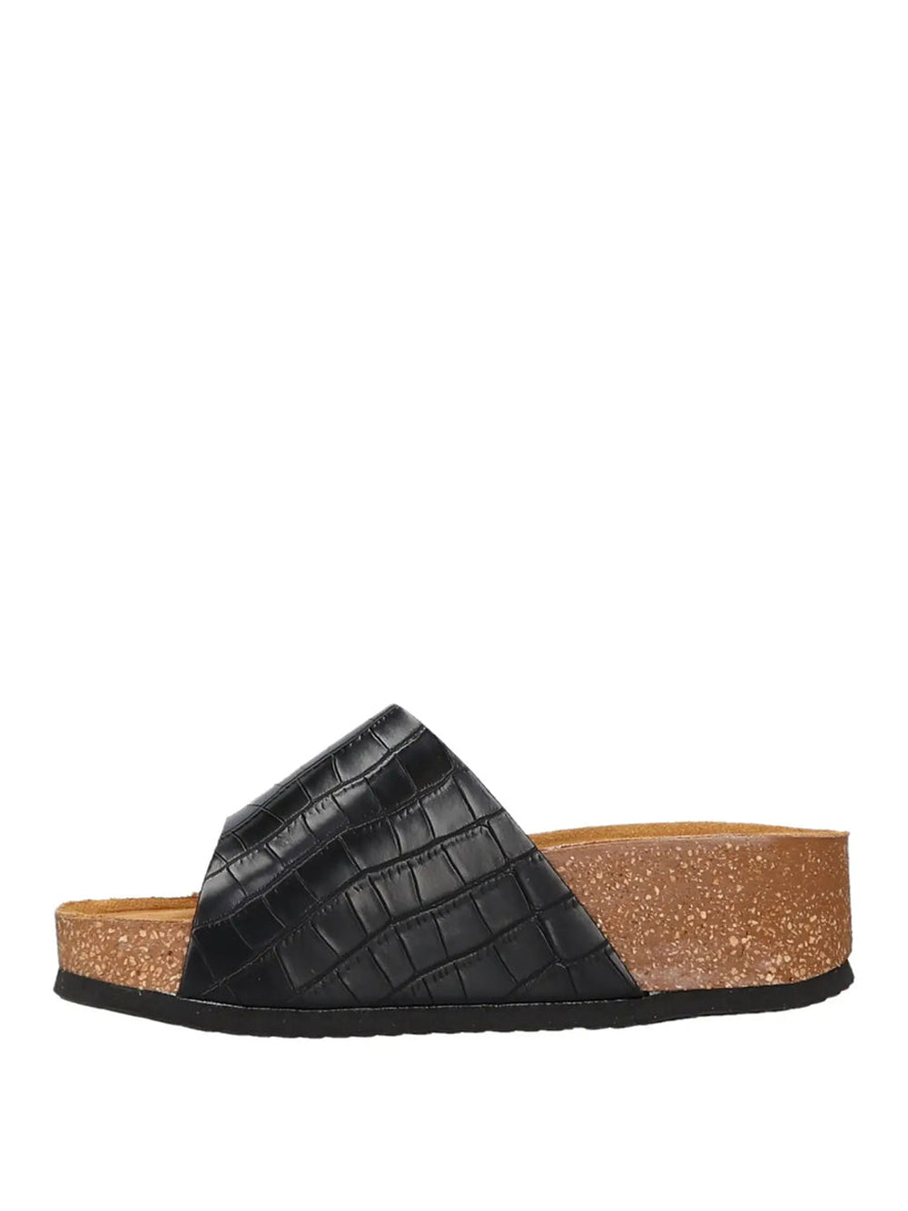 SUPERGA Sandali con zeppa Donna - Nero modello S31Y807