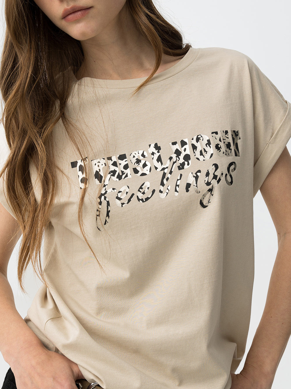 TIFFOSI T-shirt Donna - Beige modello 10064704