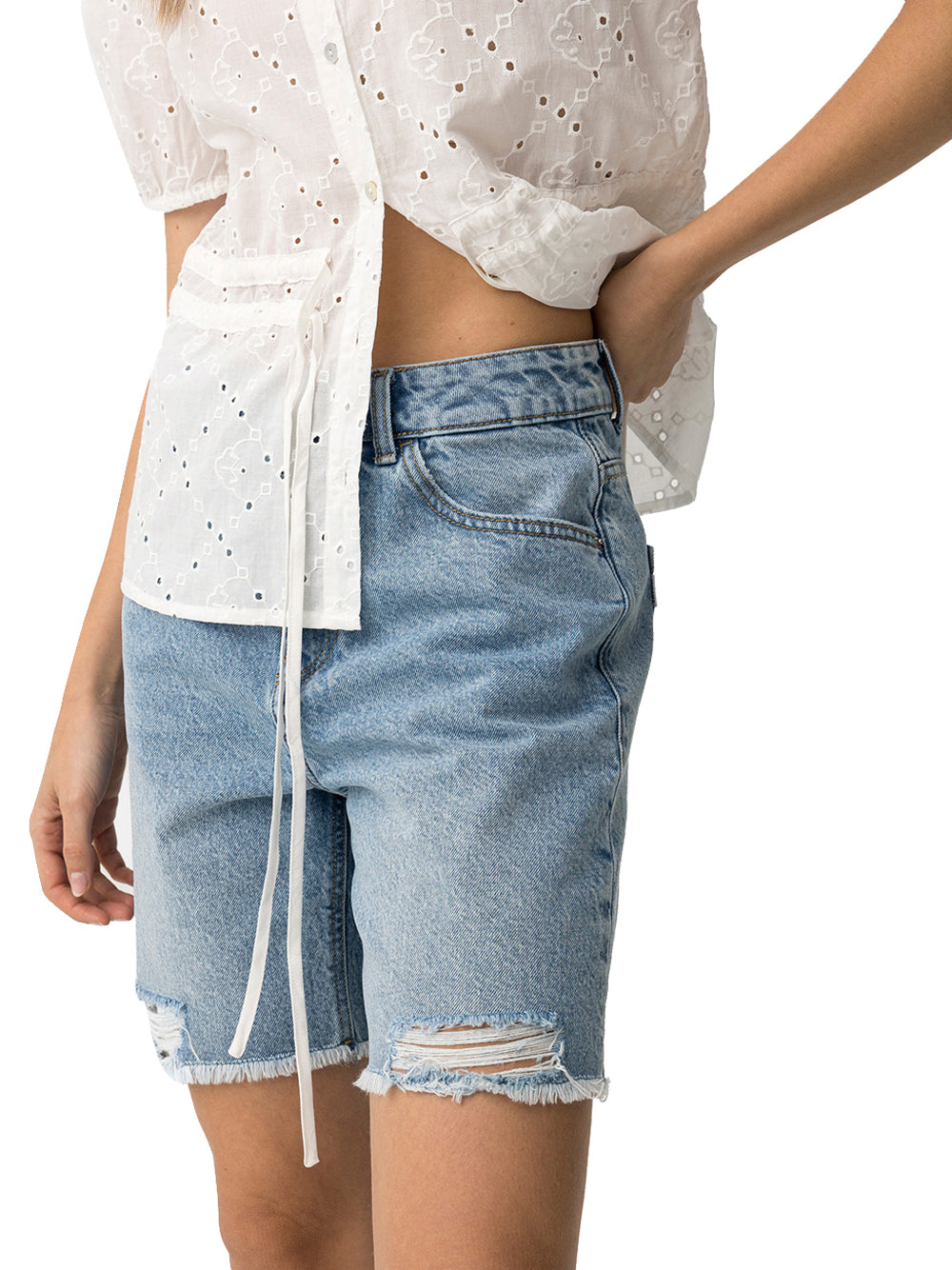 TIFFOSI Shorts Donna - Blu chiaro modello 10065159