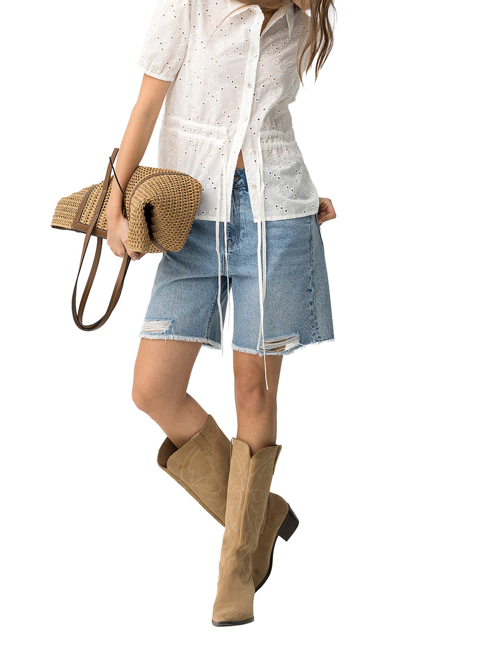 TIFFOSI Shorts Donna - Blu chiaro modello 10065159