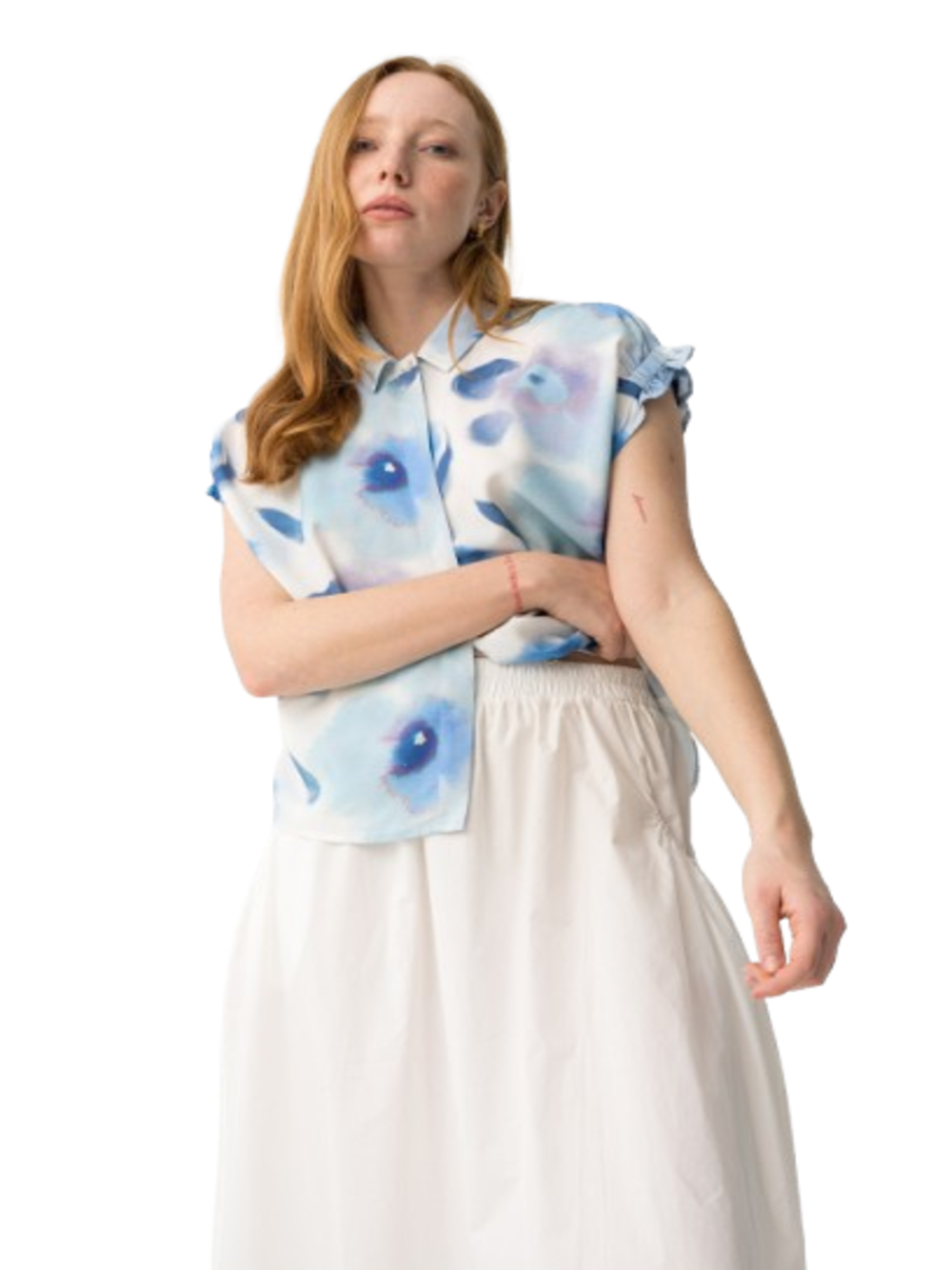 TIFFOSI Camicia Donna - Celeste modello 10065209
