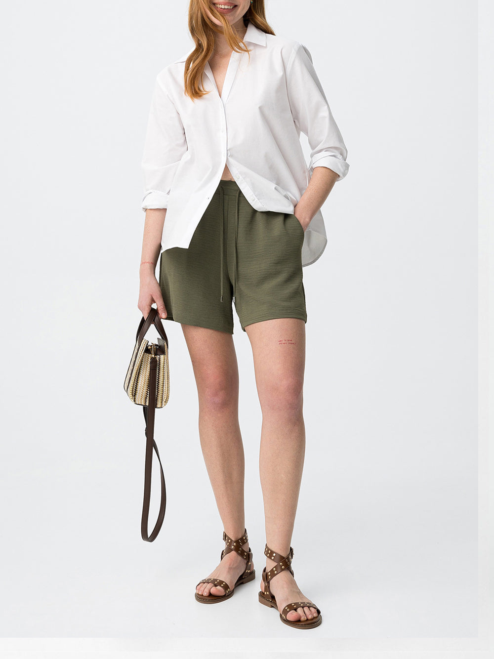 TIFFOSI Shorts Donna - Verde modello 10065273