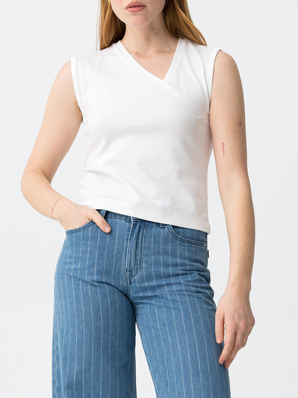 TIFFOSI Top Donna - Bianco modello 10066002